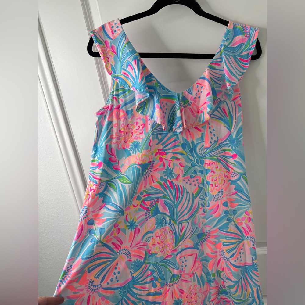 LILLY PULITZER Alessa Swing Dress In Multi
Tropical Punch Sz Medium - Picture 6 of 11